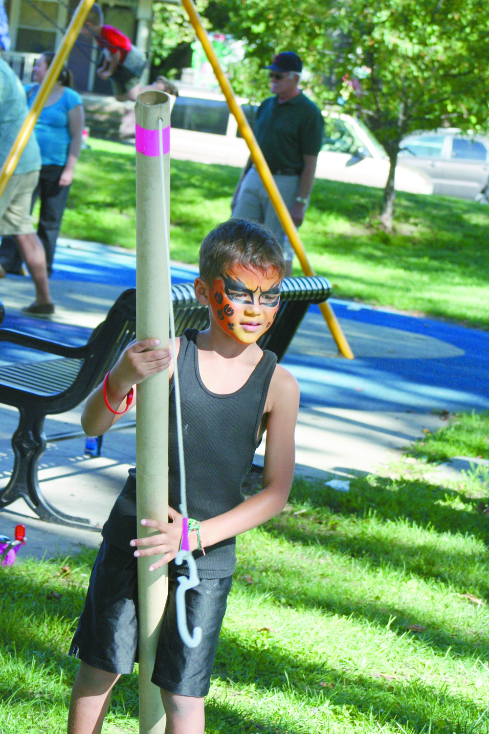 Fishing for prizes at the Tremont Arts and Cultural Festival