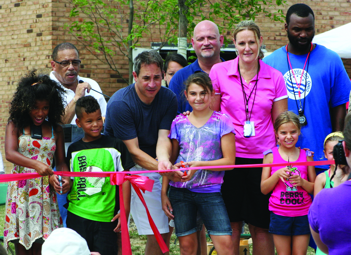 Zone Recreation Center: Ribbon Cutting for Outdoor Renovations
