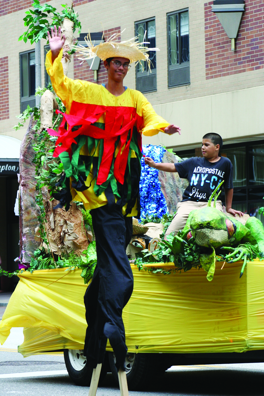 Julia de Burgos Cultural Arts Center's Puerto Rican Parade: Stilt Walker
