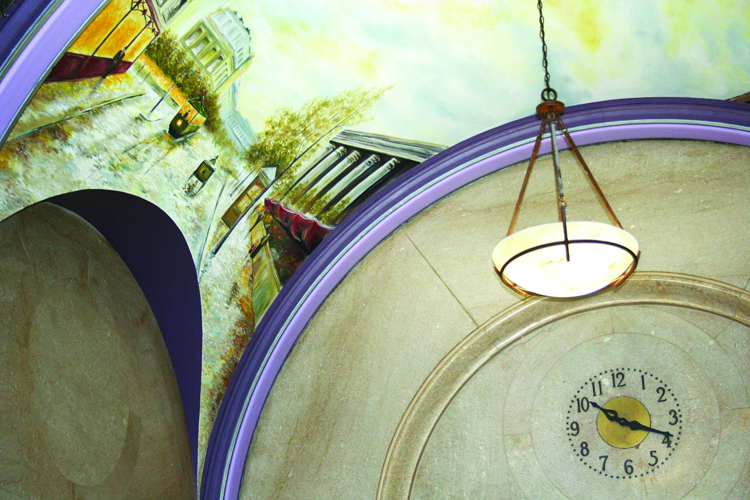 United Building Lobby mural