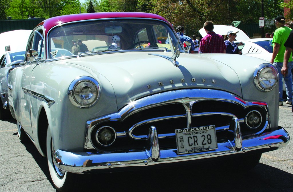 PHOTO BY CHUCK HOVEN Saturday, May 24th, 2014; Car Show, Max Hayes Career and Technical High School, 4600 Detroit Avenue: This 1951 Packard 4-Door was one of the many cars featured. 