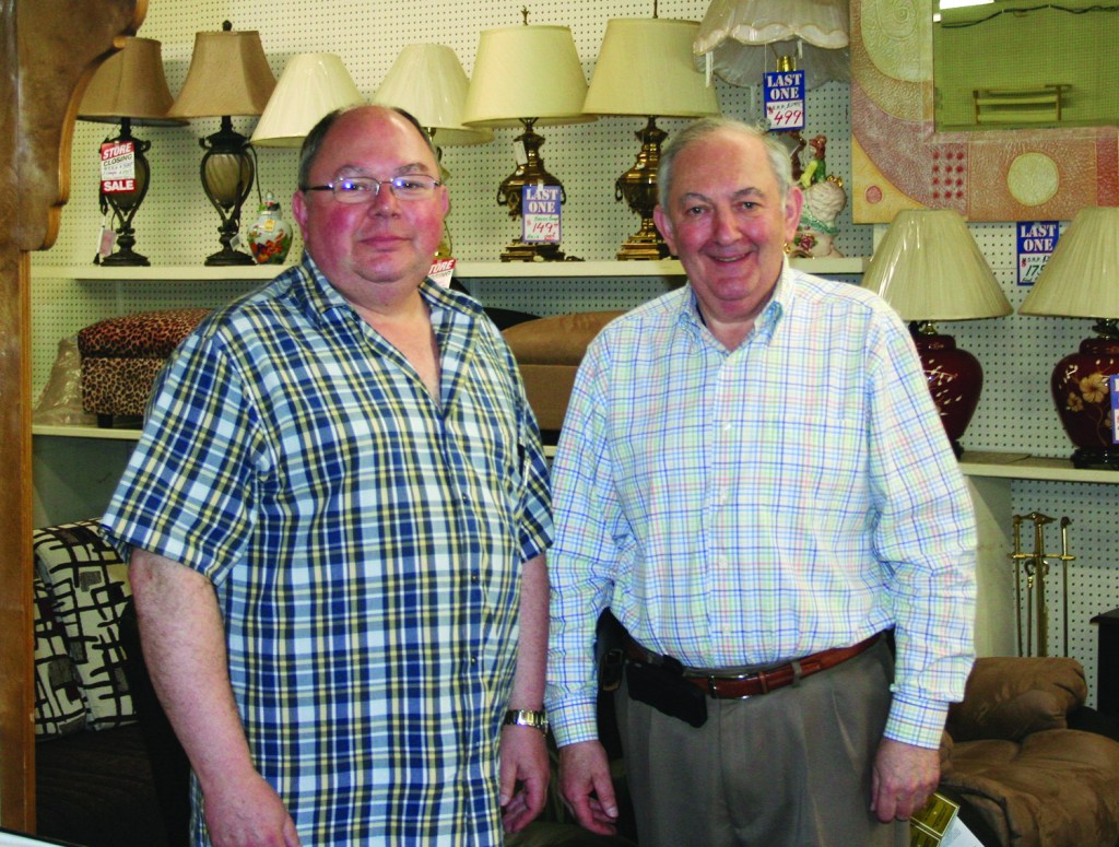 PHOTO BY DEBBIE SADLON Thursday, June 18, 2015; West 25th Street Furnishings, 2104 W. 25th Street: Brothers Tom Feuerman and Alex Feuerman, who purchased West 25ht Street Furnishings in 1979, are closing the doors of their business on July 31st. 