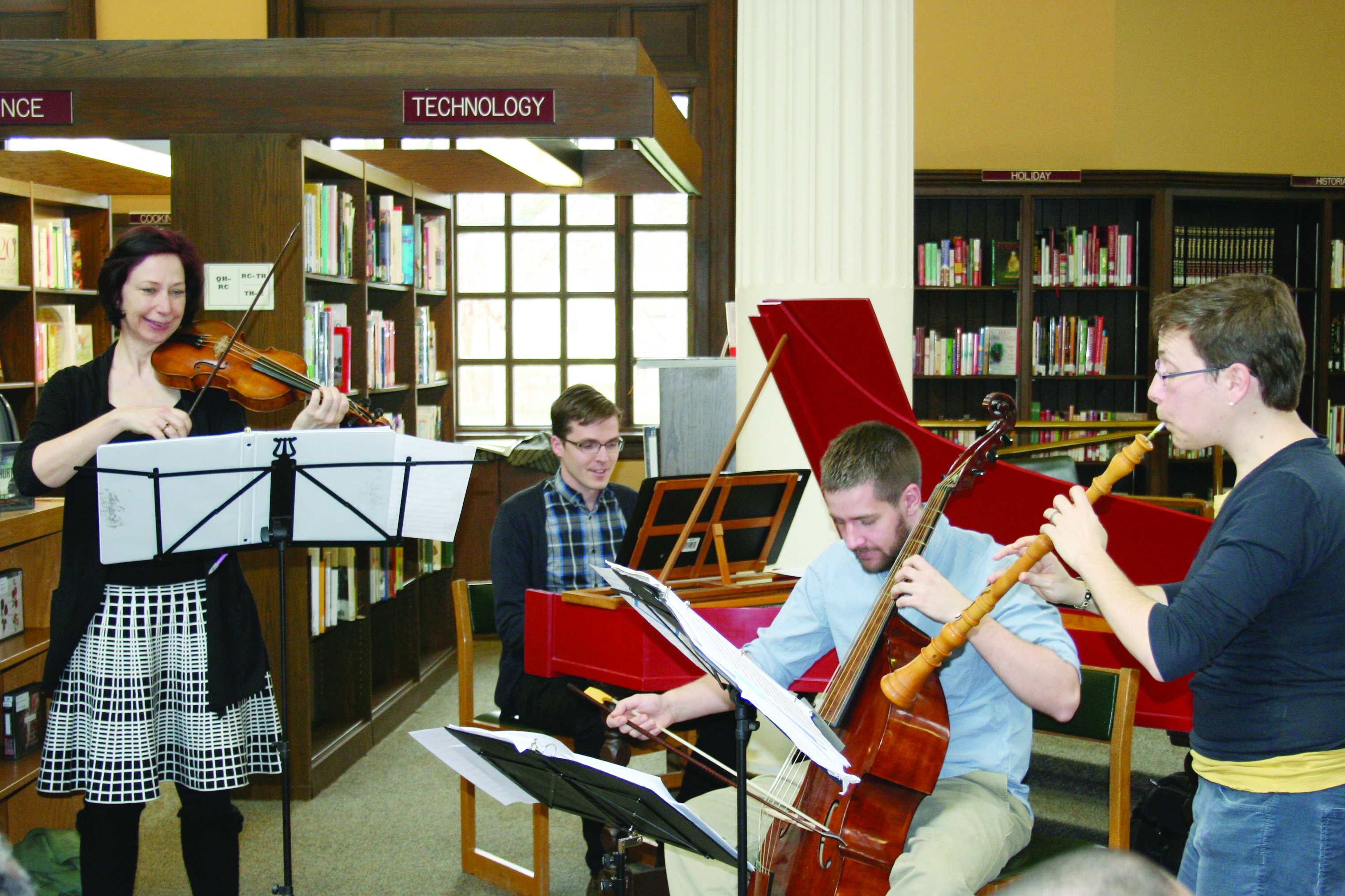 Library quartet