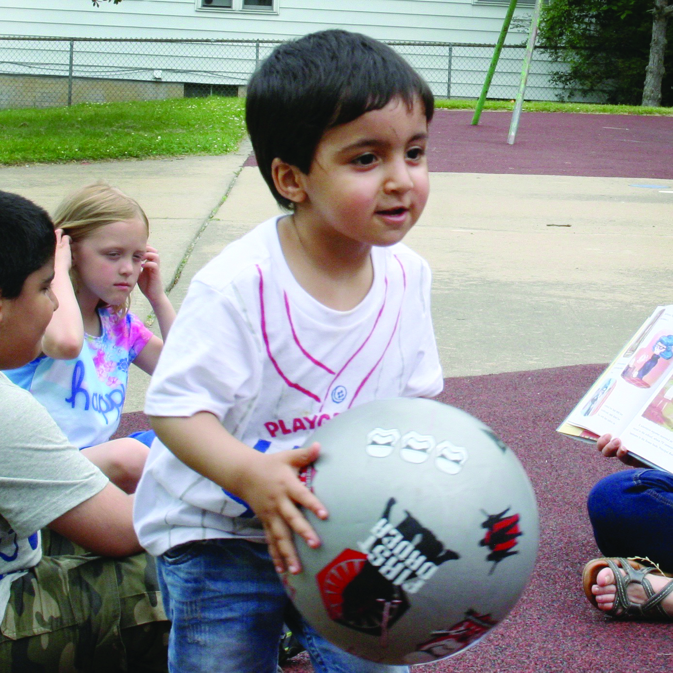 boy with ball