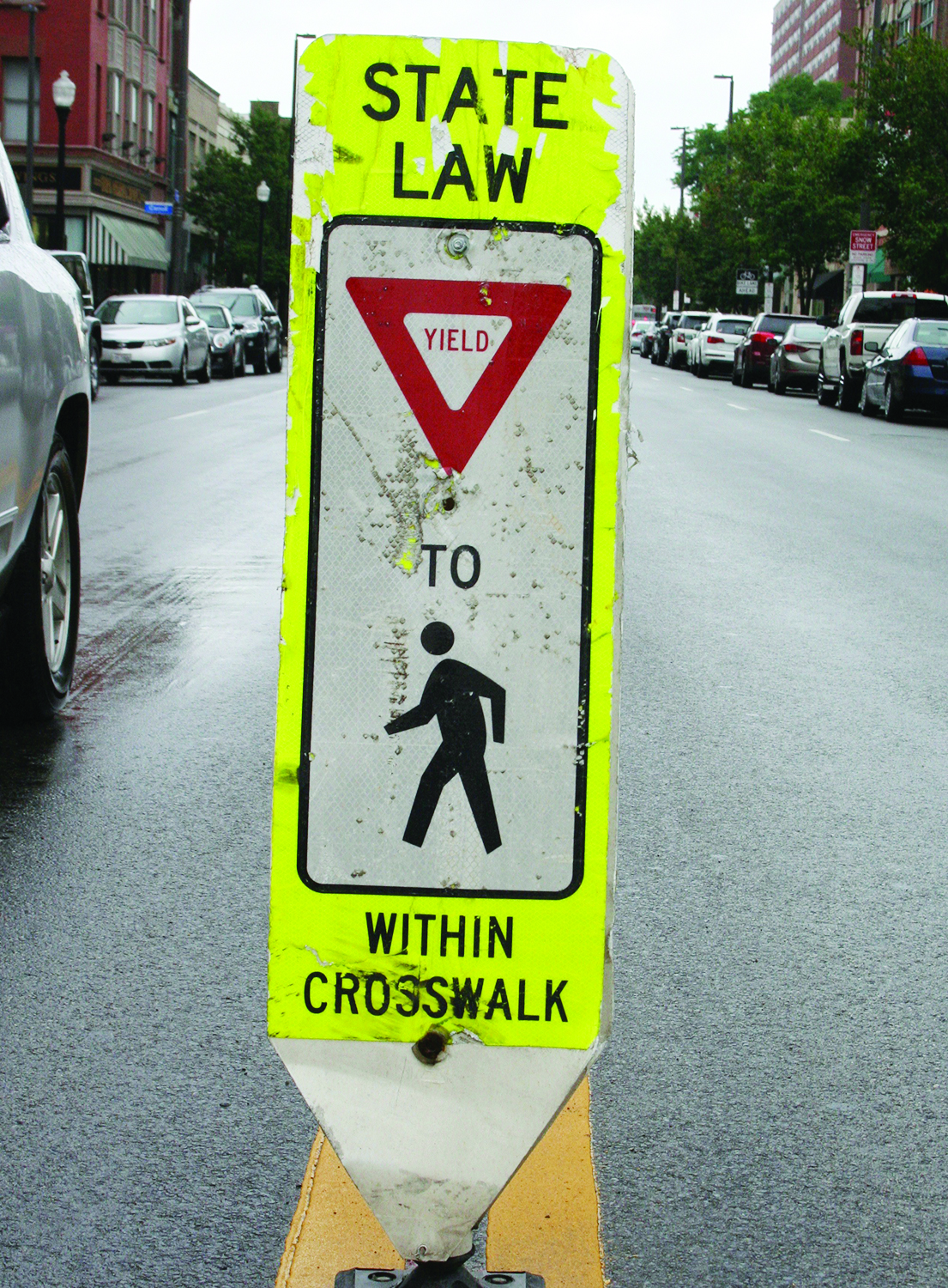 crosswalk sign