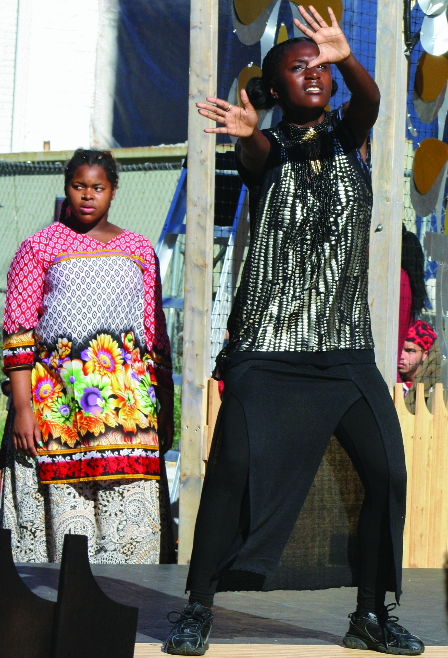 actress-withhands-up