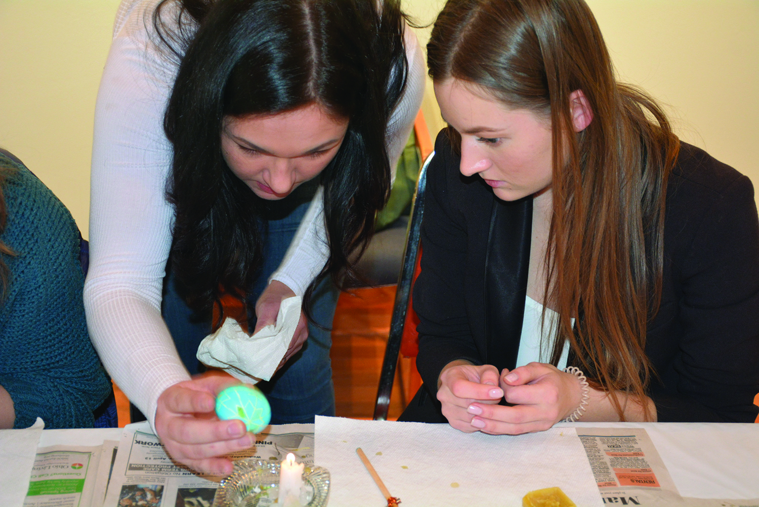 Anastasia demonstrates to Tanya
