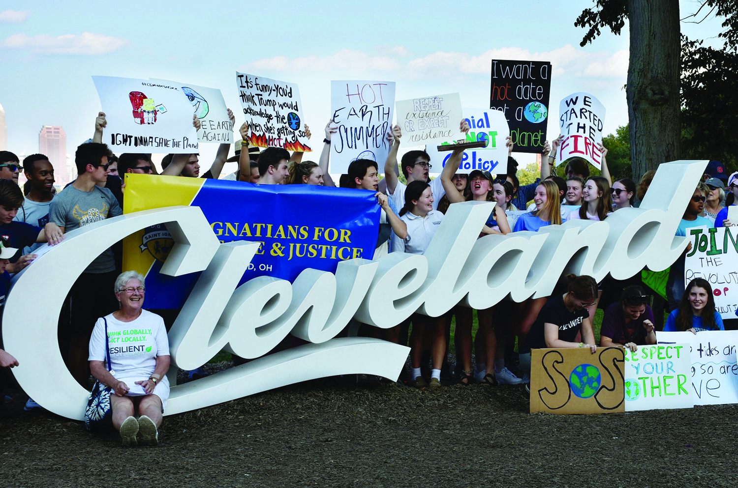 Cleveland protesters